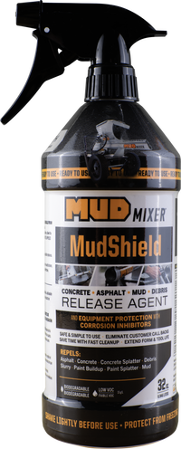MudShield Water-Based Concrete Release and Equipment Protectant Spray
