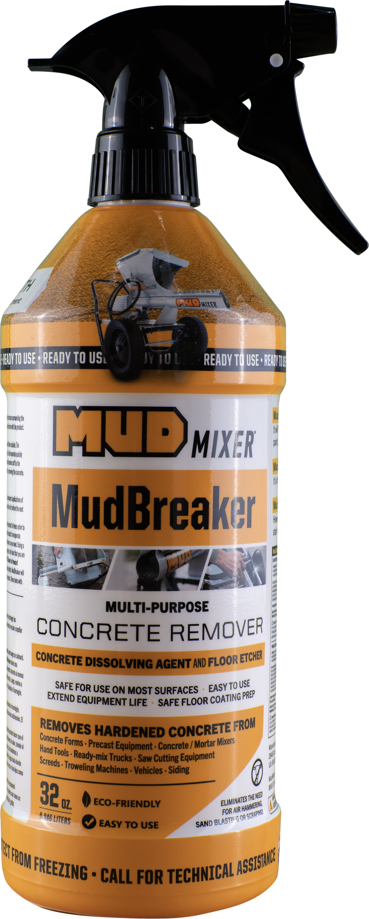 MudBreaker Concrete Remover and Dissolver