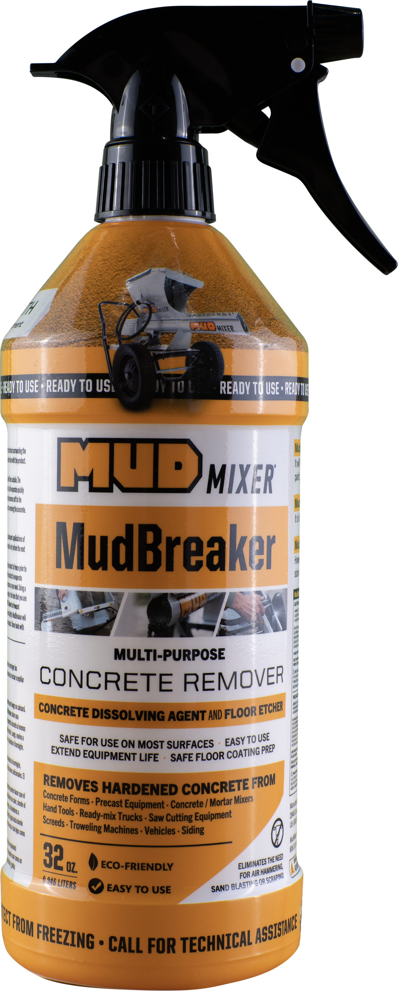 MudBreaker Concrete Remover and Dissolver