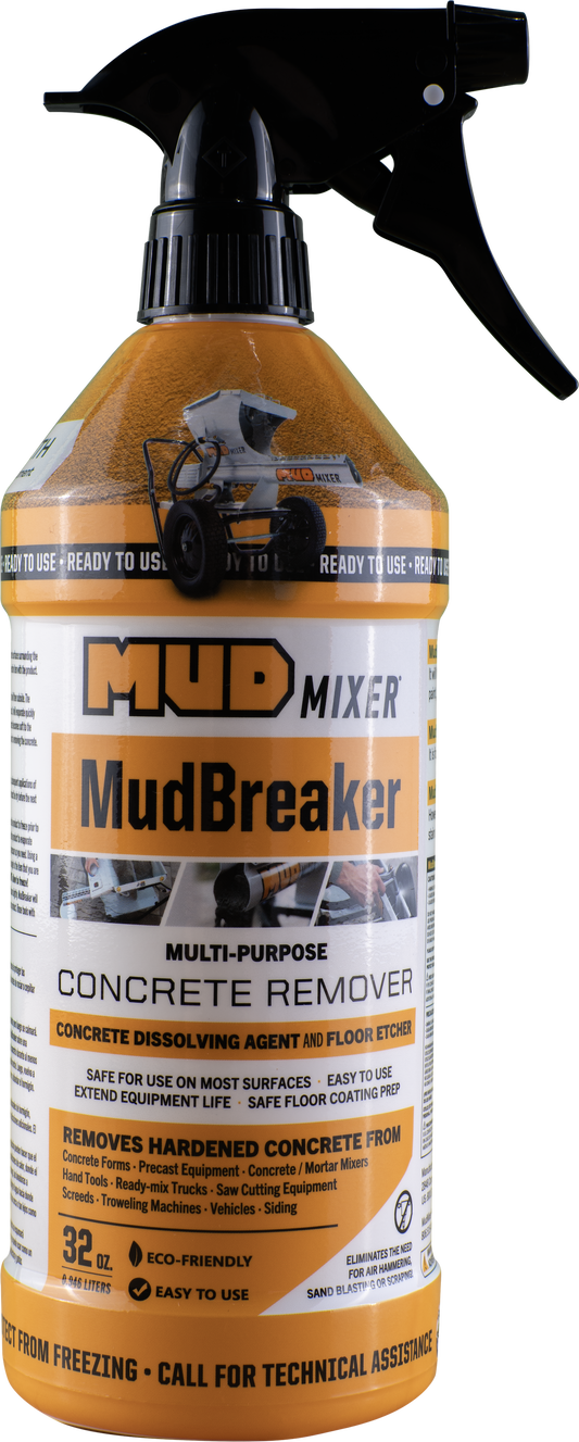 MudBreaker Concrete Remover and Dissolver