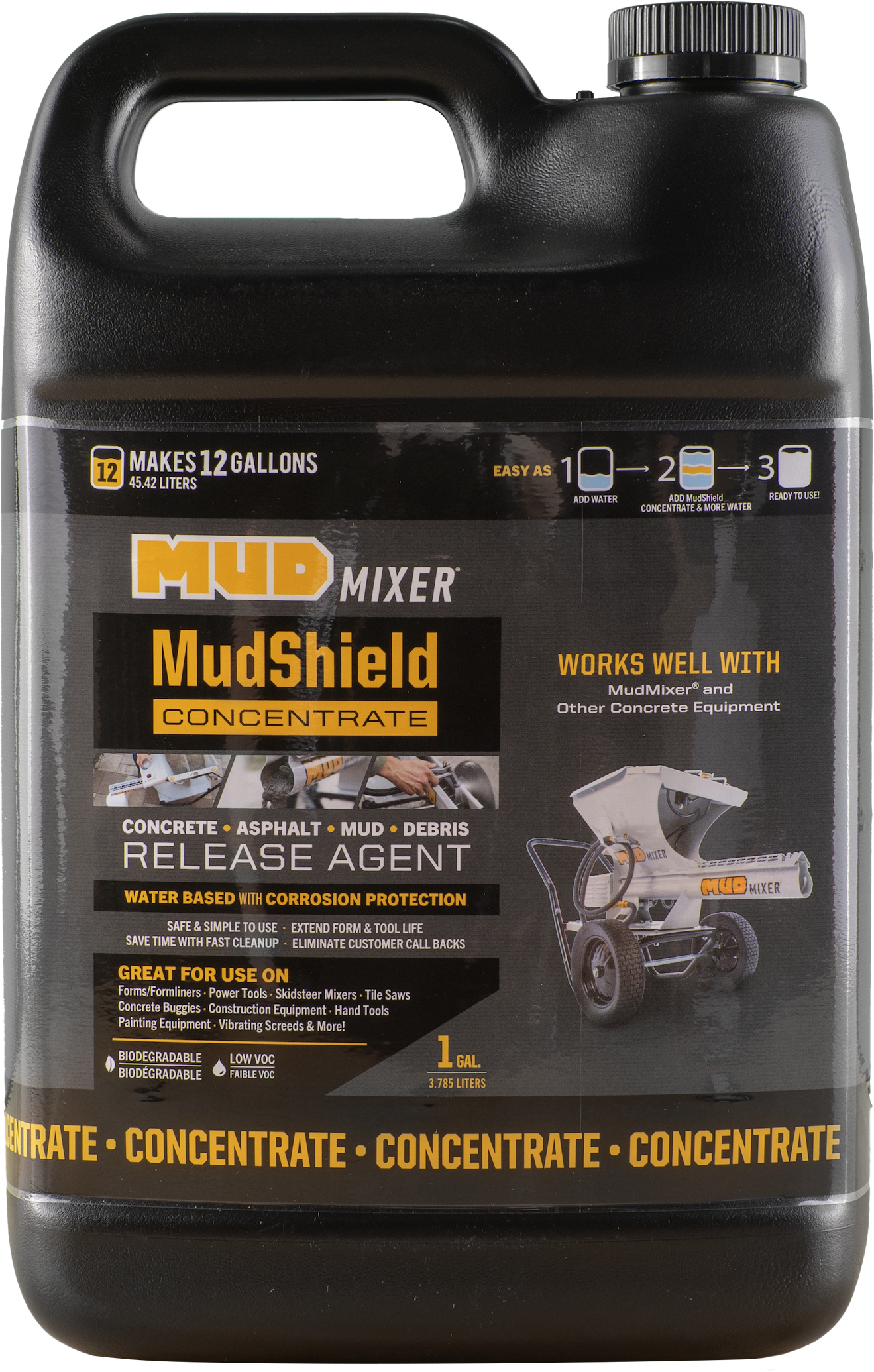 MudShield Water-Based Concrete Release and Equipment Protectant Spray