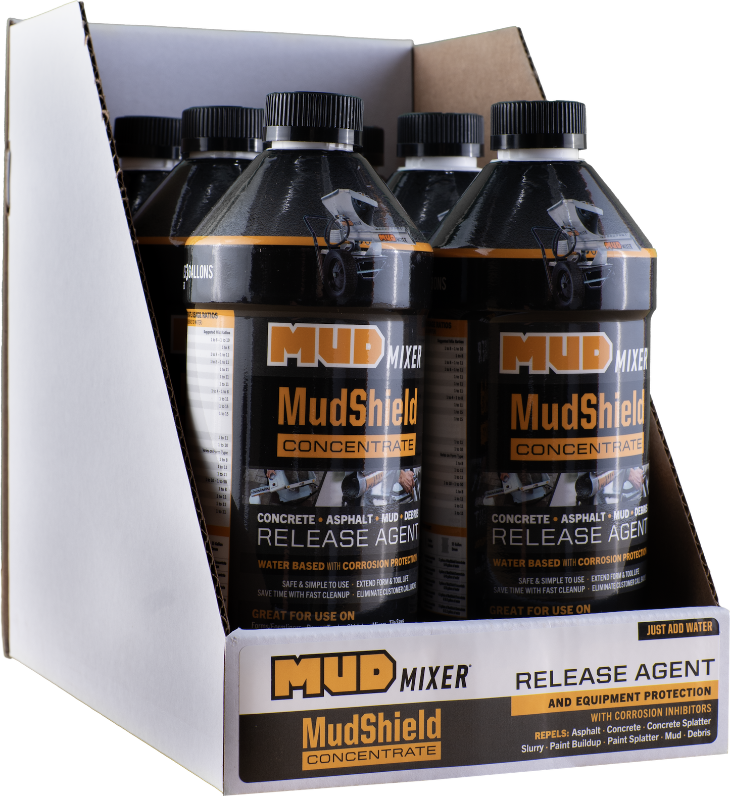 MudShield Water-Based Concrete Release and Equipment Protectant Spray
