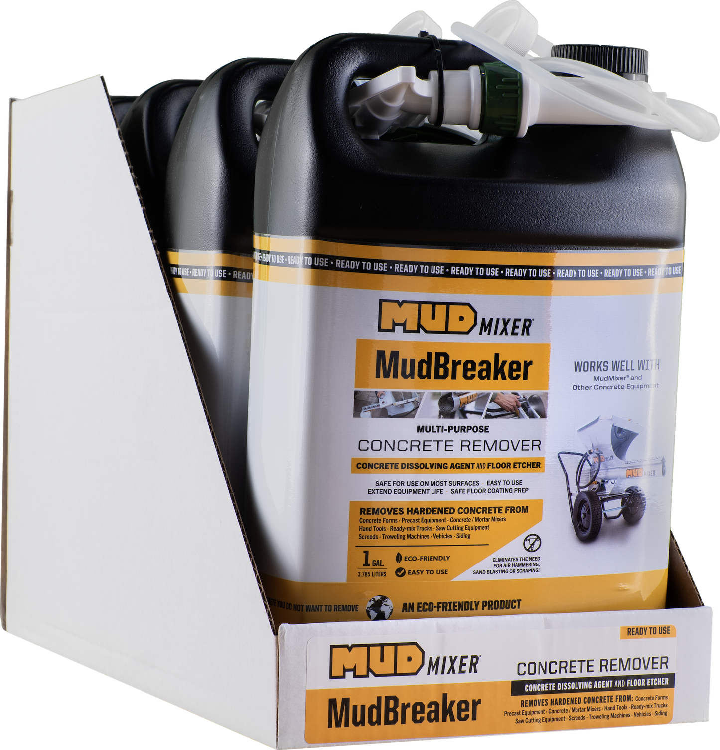 MudBreaker Concrete Remover and Dissolver